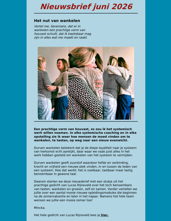 Nieuwsbrief Academie Voorjaar 24
